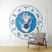 ウィッカ占星術 タペストリー (インサイチュ(横))