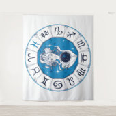ウィッカ占星術 タペストリー (正面)