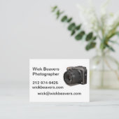 ウィックビーバー用名刺 コーリングカード (スタンド正面)