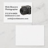 ウィックビーバー用名刺 コーリングカード (正面/裏面)