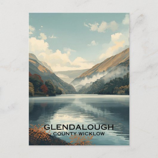 ウィックローアイルランドポストカード ポストカード (正面)