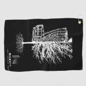 ウィック311ライフディスクゴルフタオルの木 ゴルフタオル (横)