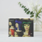 ウィッグのロサンゼルス店 ポストカード (スタンド正面)