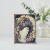 ウィッグフローラはがき ポストカード (スタンド正面)