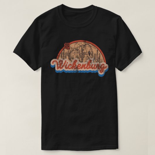 ウィッケンバーグ, アリゾナ州 Tシャツ (デザイン正面)