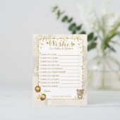 ウィッシュと予測ベビー散水カード エンクロージャーカード (スタンド正面)