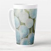 ウィッシュのフィールドの水色 カフェラテマグ (左アングル)