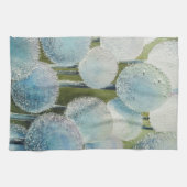 ウィッシュのフィールドの水色 キッチンタオル (横)