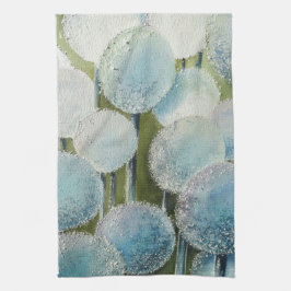 ウィッシュのフィールドの水色 キッチンタオル