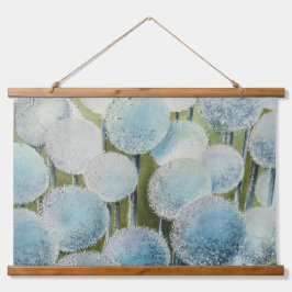 ウィッシュのフィールドの水色 吊り下げ型タペストリー