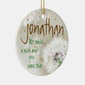 ウィッシュオーナメント セラミックオーナメント (右)