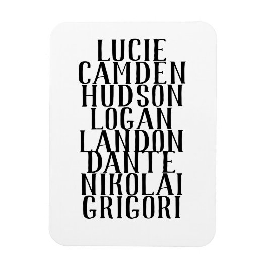 ウィッシュキャラクター磁石 マグネット (縦)