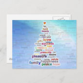 ウィッシュツリー ポストカード (正面/裏面)