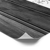 ウィッシュツリー – 25リーフゲストブック代替ポスター ポスター (角)