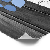 ウィッシュツリー - 75 葉のゲストブック代替ポスター ポスター (角)