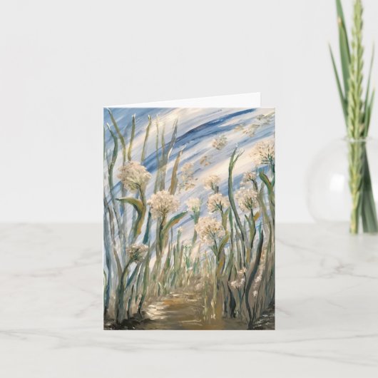 ウィッシュノートカードの作成 サンキューカード (正面)