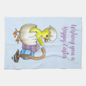 ウィッシュハッピーイースター キッチンタオル (横)