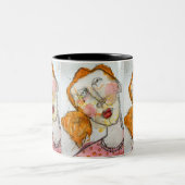 ウィッシュフル11ozマグカップ ツートーンマグカップ (中央)