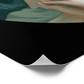 ウィッシュフ考えィーの大きなアイアートプリントジャスミン・ベケット ポスター (角)