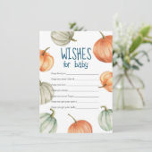 ウィッシュベビーカード、ウィッシュカードベビーシャワー カード (スタンド正面)