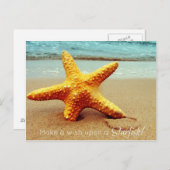 ウィッシュポストカードを作成する ポストカード (正面/裏面)