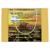 ウィッシュラージ抱き枕バイアディラアコー ラージペーパーバッグ (正面)