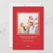 ウィッシュワード中国の年賀状 シーズンカード (裏面)