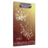 ウィッシュ秋Dandelionモノグラムを作成 クリップボード (右)