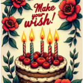 ウィッシュ誕生日カード妖精のウィッシュ拒否! カード