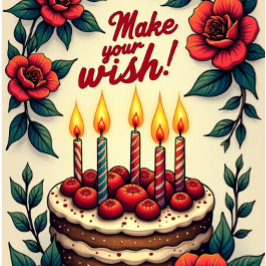 ウィッシュ誕生日カード妖精のウィッシュ拒否！ カード