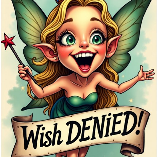 ウィッシュ誕生日カード妖精のウィッシュ拒否! カード