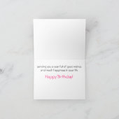 ウィッシュ誕生日カード カード (内部)