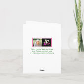 ウィッシュ魚釣り誕生日カード カード (裏面)