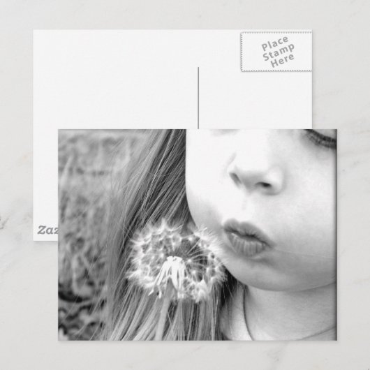 ウィッシュ ポストカード (正面/裏面)