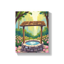 ウィッシングウェルの魔法の花の森