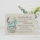 ウィッシングウェル カップルシャワー 招待状 (スタンド正面)