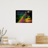 ウィッシングステッププリント ポスター (キッチン)