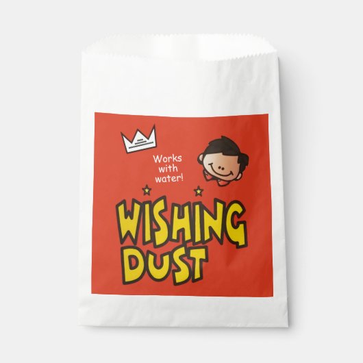 ウィッシングダストバッグ30th誕生日パーティー フェイバーバッグ (正面)