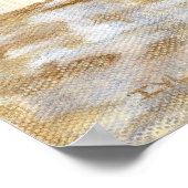 ウィッシングツリーファインアートプリントからオリジナル絵画ズ ポスター (角)