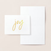 ウィッシングユーホリデーカード金ゴールド 箔カード (ディスプレー)