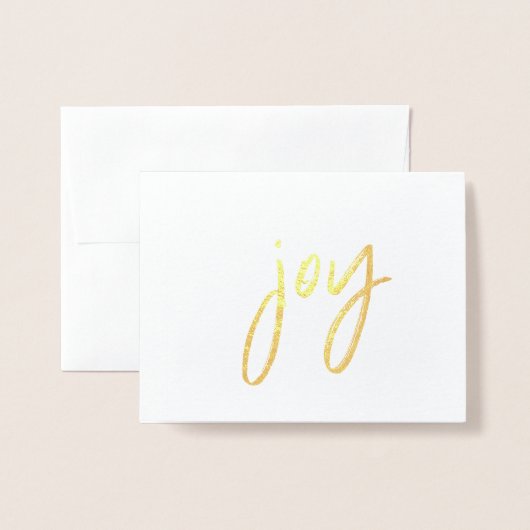 ウィッシングユーホリデーカード金ゴールド 箔カード (封筒付き正面)