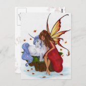 ウィッシング・フェアリー ポストカード (正面/裏面)