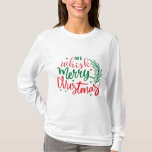 ウィッスルメリークリスマス長袖 Tシャツ