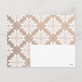 ウィッズユーモダンジョイホリデークラフト紙 シーズンポストカード (裏面)