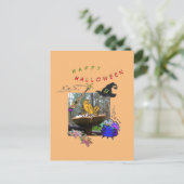 ウィッチおもしろいトッド漫画ユーモアハロウィンポストカード ポストカード (スタンド正面)