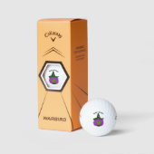 ウィッチおもしろいハロウィーンゴルフボール ゴルフボール (パッケージ)