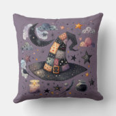 ウィッチお洒落ハットと天空魔法 クッション (裏面)
