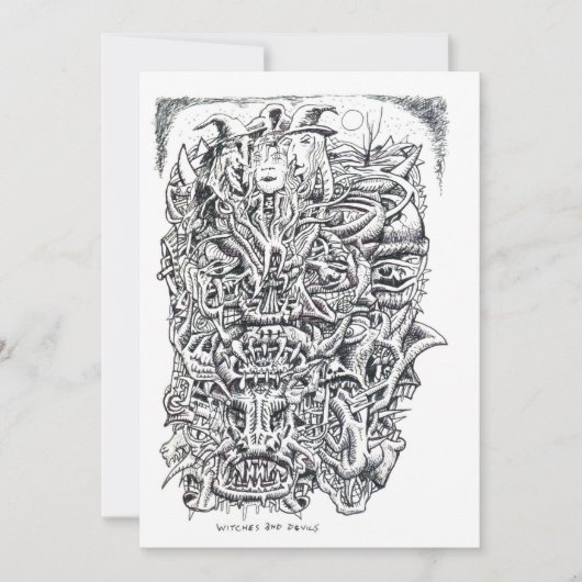 ウィッチと悪魔， Brian Benson Flat Card (正面)