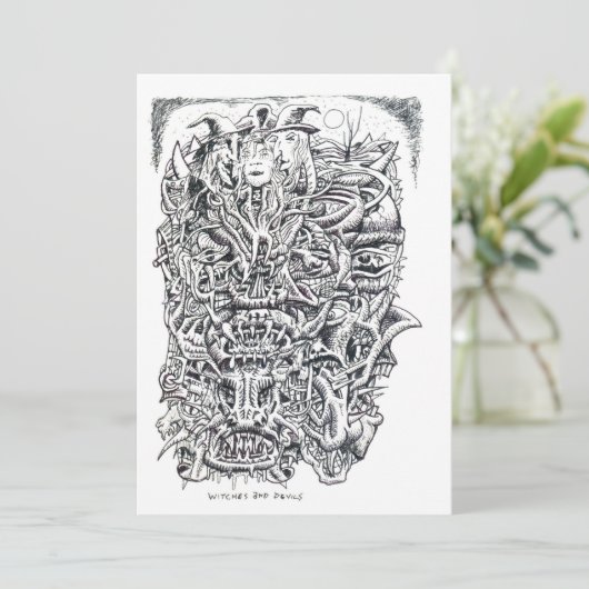 ウィッチと悪魔， Brian Benson Flat Card (スタンド正面)