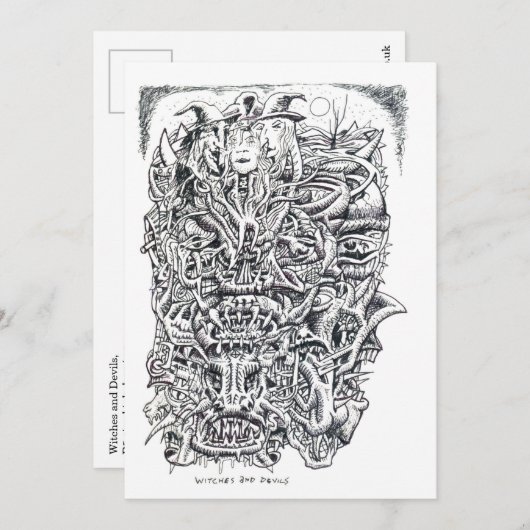 ウィッチと悪魔， Brian Benson Flat Card (正面/裏面)